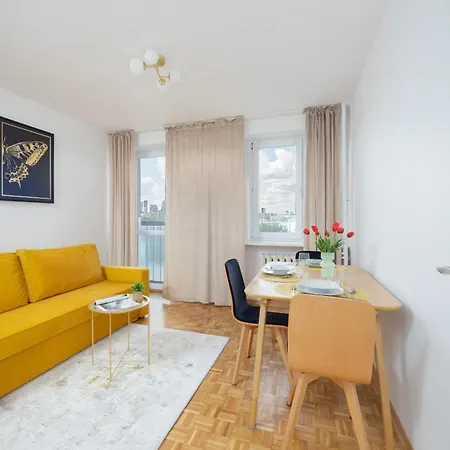 Ludna Apartment Overlooking The Center By The Vistula River Warsaw By Noclegi Renters Exterior photo